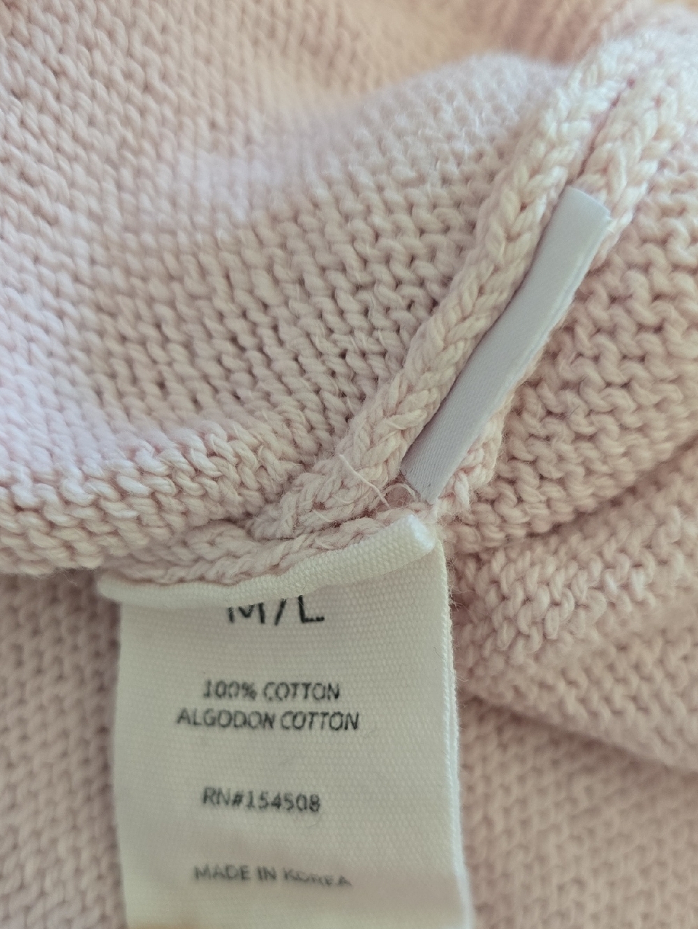 Le Bon Shoppe Milo Cotton Sweater - Rosé Msrp $130 - Picture 10 of 11